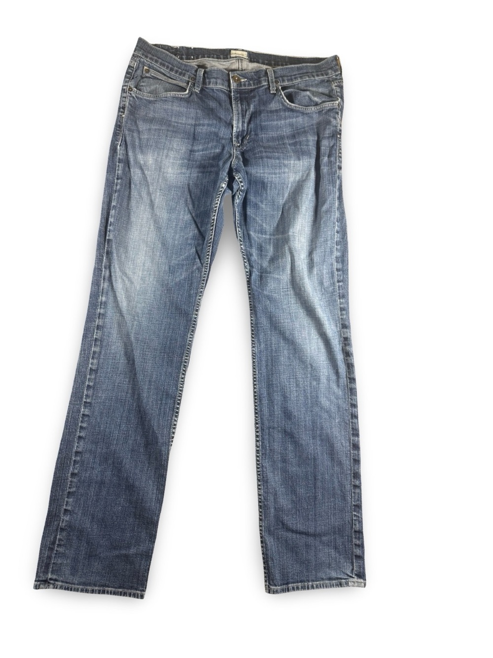 Hudson Jeans Byron Straight Five Pocket Mens Waist 38 Blue Medium Wash